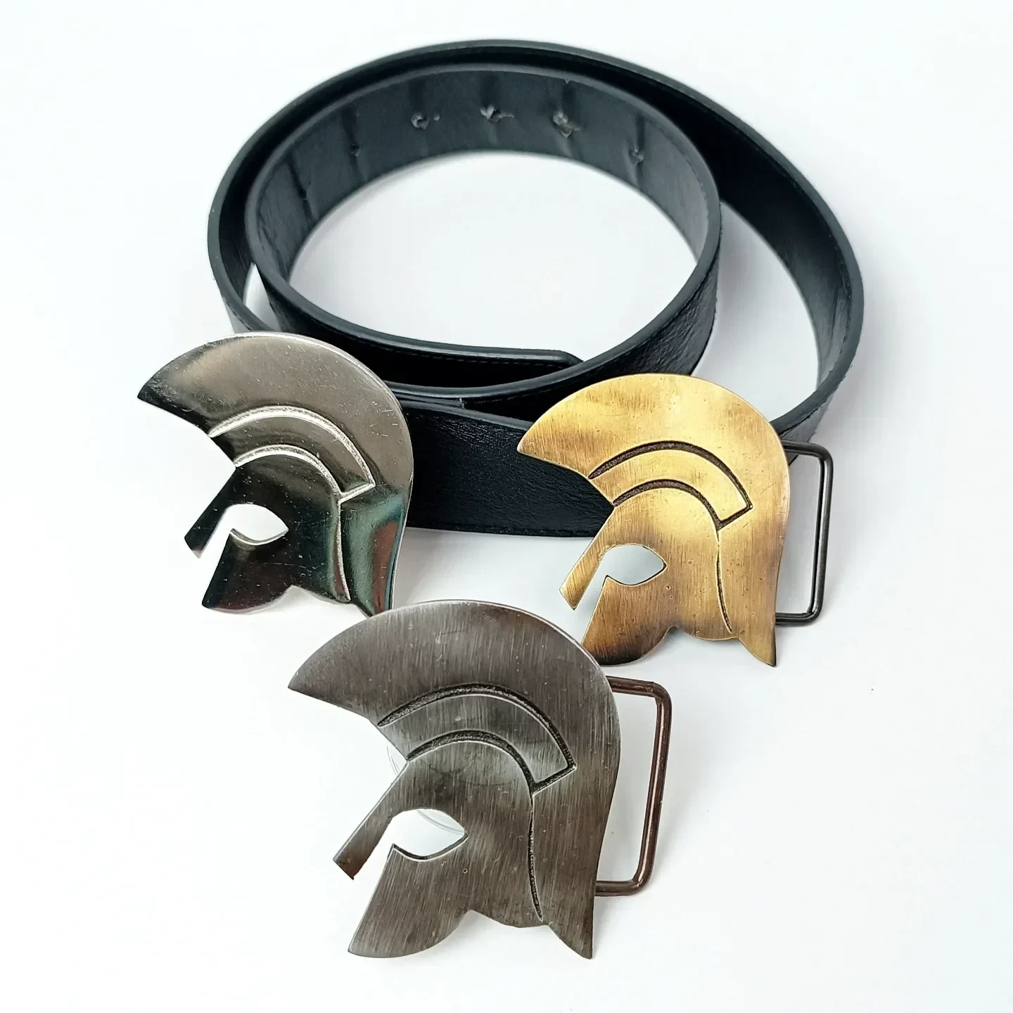 Hebilla trojan  y cinturon 