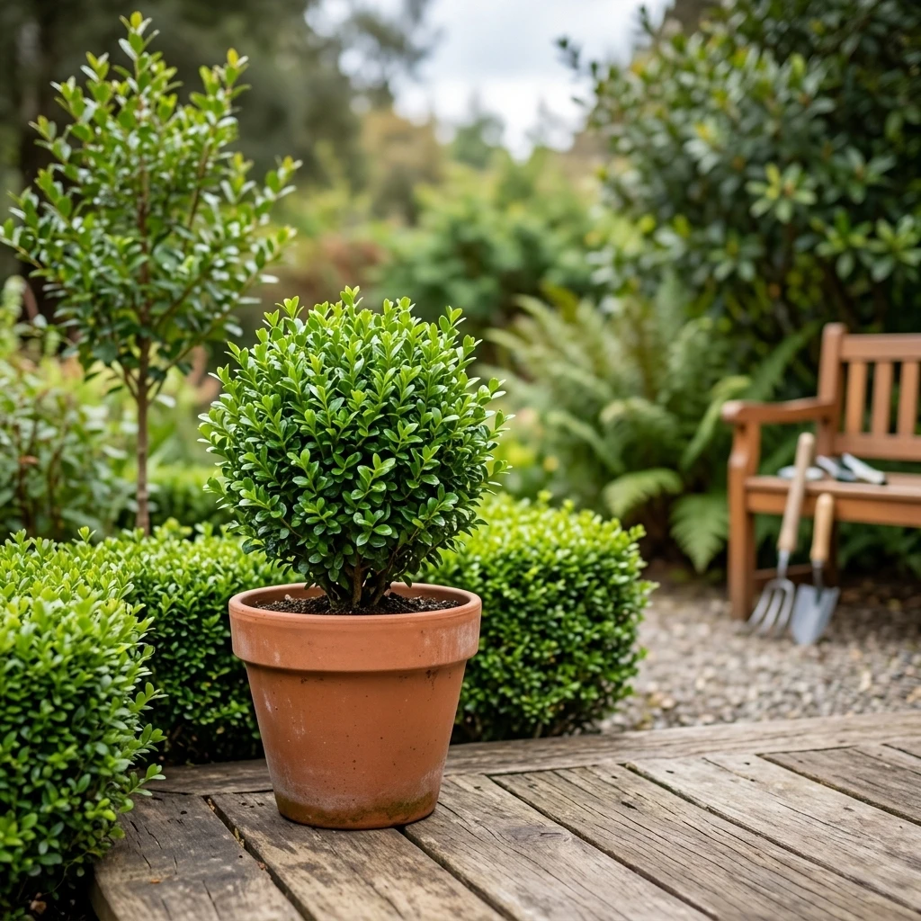 Boj Verde (Buxus sempervirens) Bol. 15 2