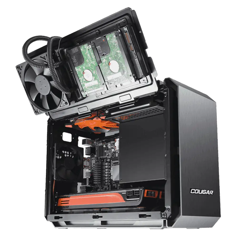 Case Cougar QBX micro tower 