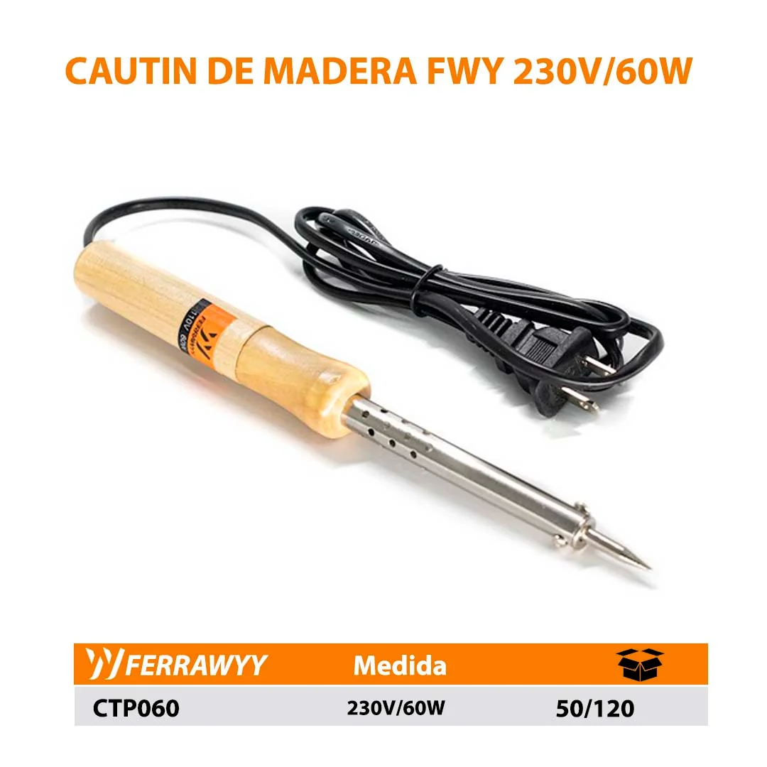 CAUTIN M/MADERA FWY 230V/60W