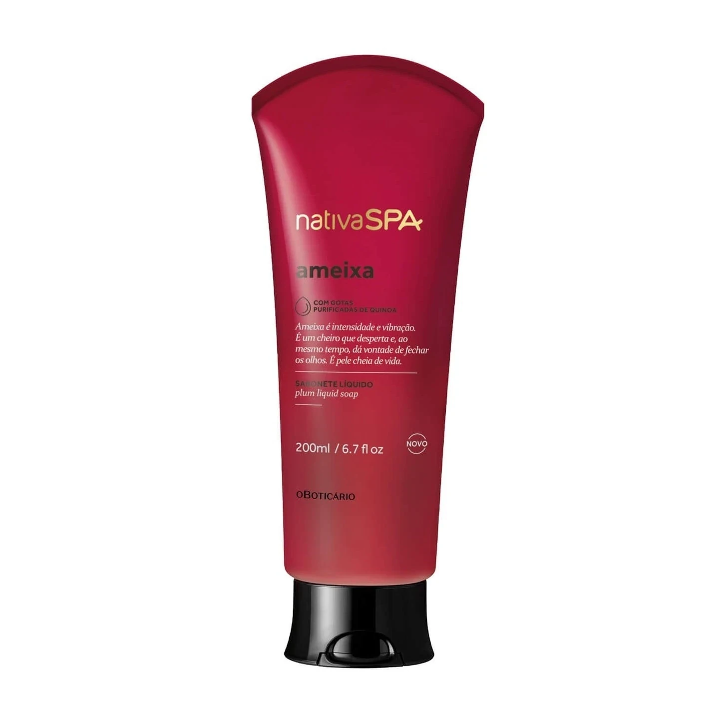 Nativa SPA Jabón Líquido Corporal Ameixa, 200ml