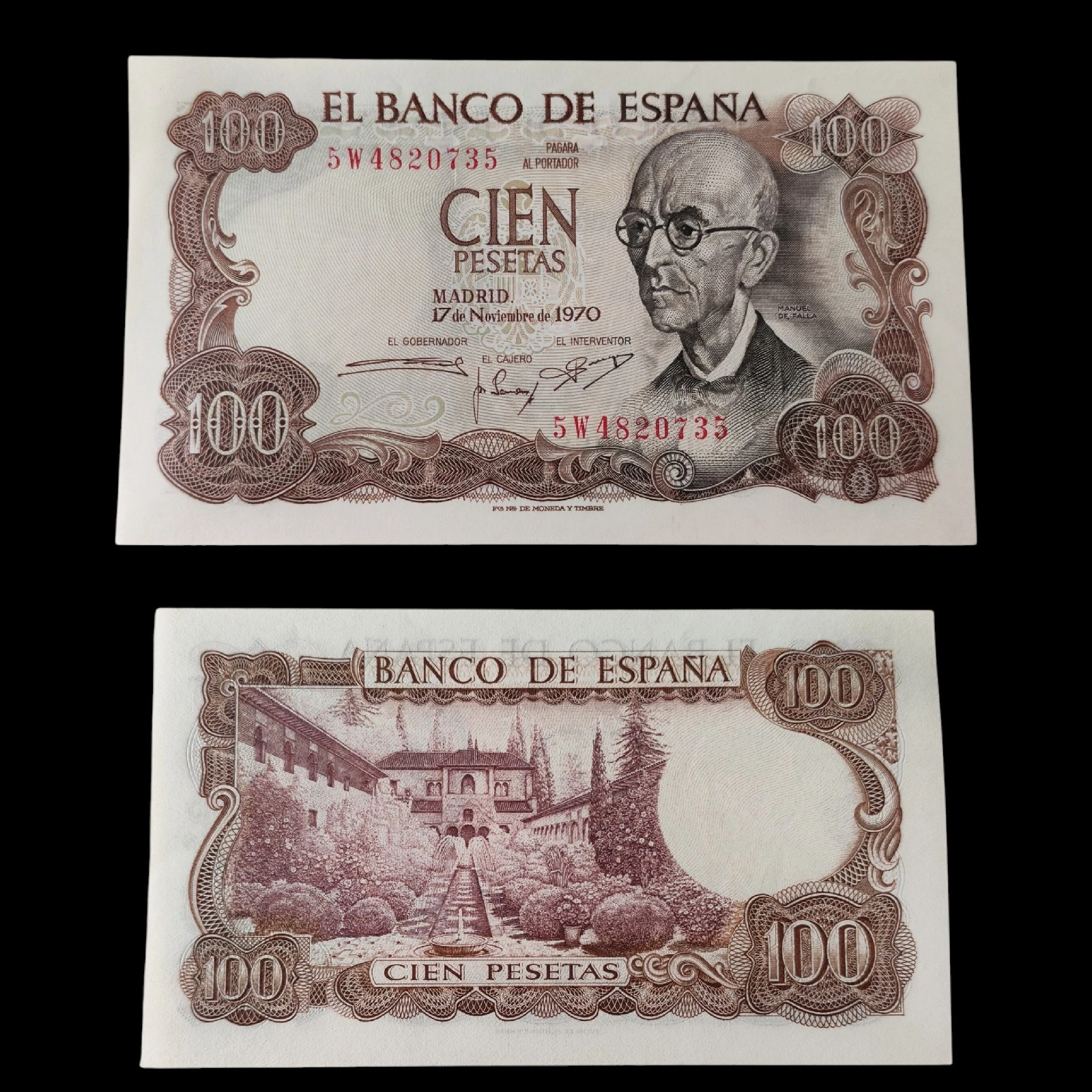 ° España 100 Pezetas UNC