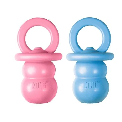 Kong Puppy Binkie small rosado 3