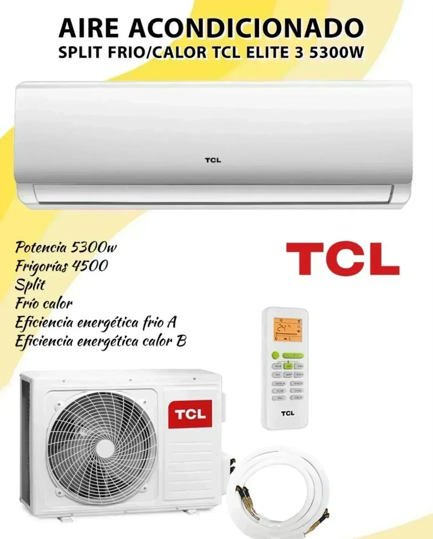 AIRE ACONDICIONADO TCL 5300W 