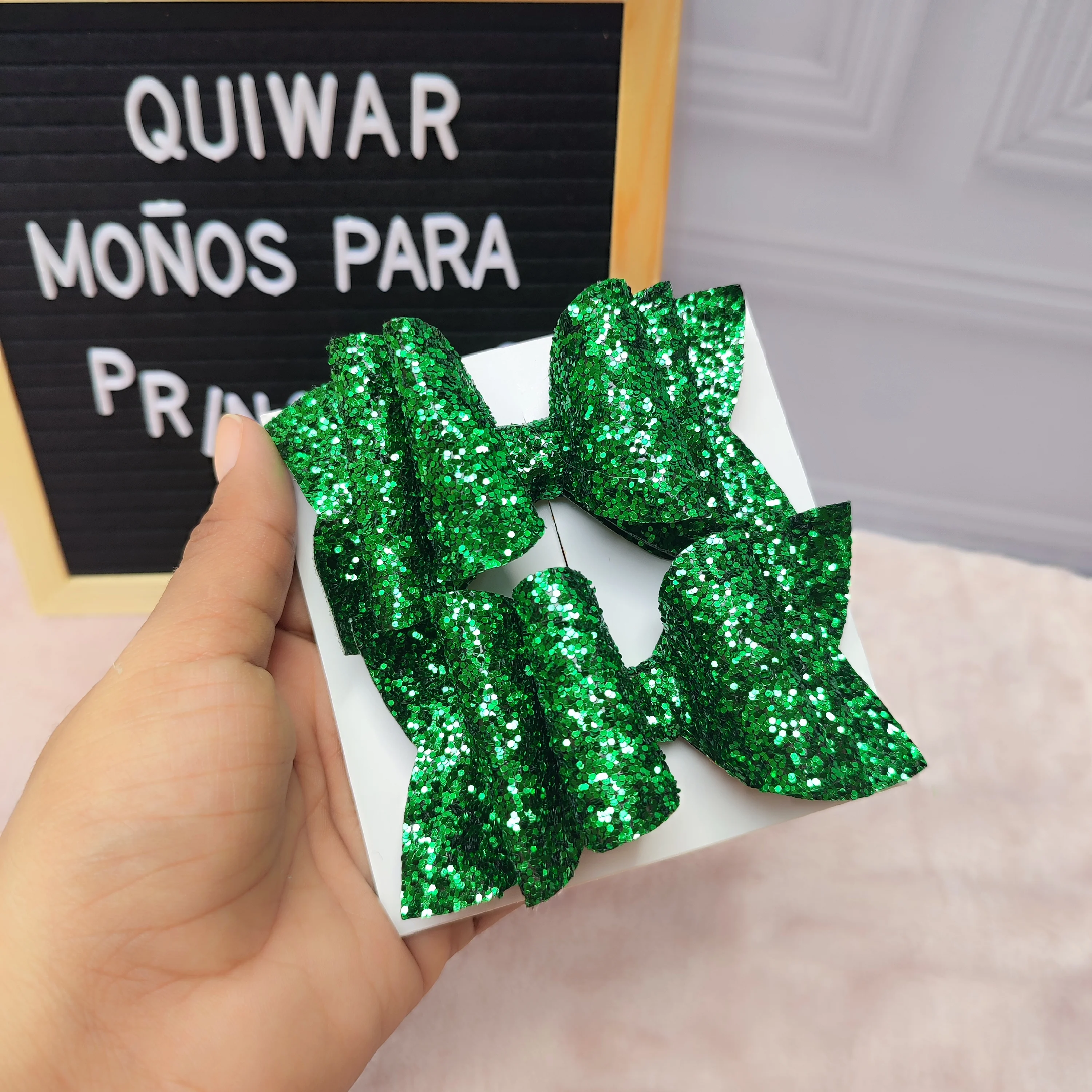 Par Lazo Hellen Verde Navidad