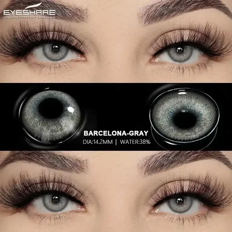 Lentes de contacto - Referencia: BARCELONA GRAY 