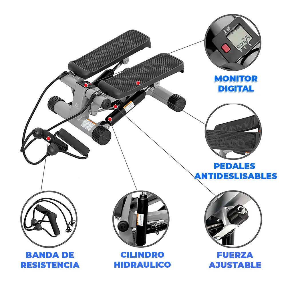Mini Escaladora Con Bandas De Resistencia  4