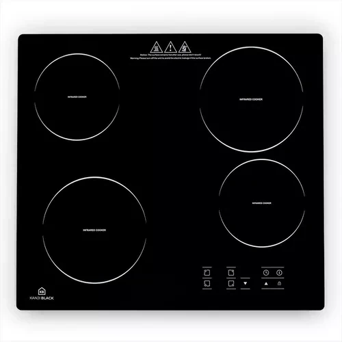 Anafe Eléctrico Kanji KJB EH4GL001 4Hornallas Vitrocerámico 6000Watts 5