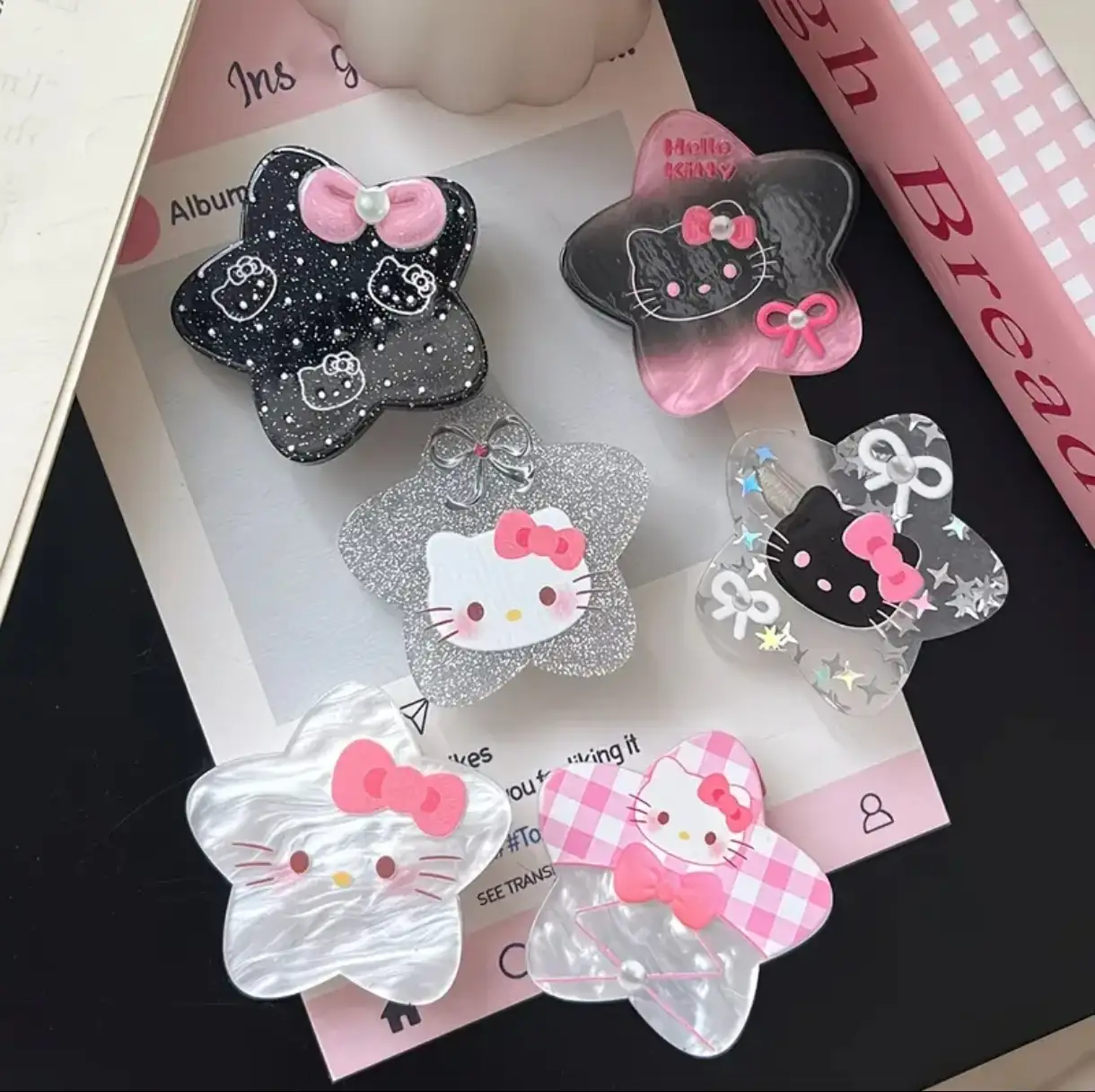 Pinzas Estrella Hello Kitty 
