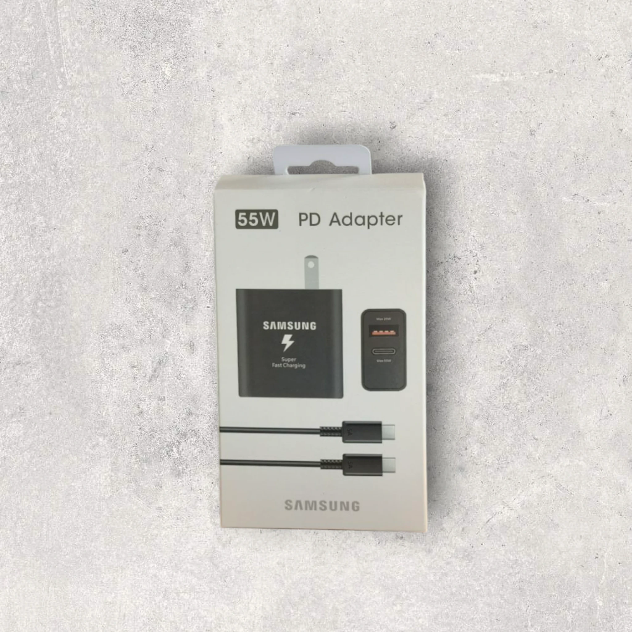 Cargador completo samsung 55 W tipo C