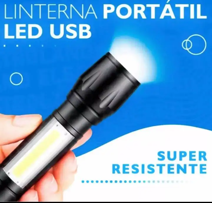 Linterna Recargable Led