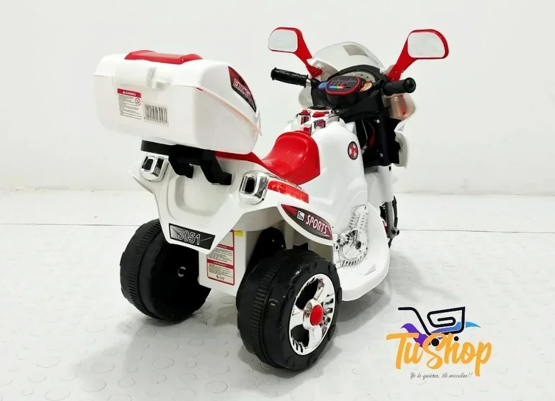 Trimoto Versión de lujo Llantas LED  , Sonido HD   5