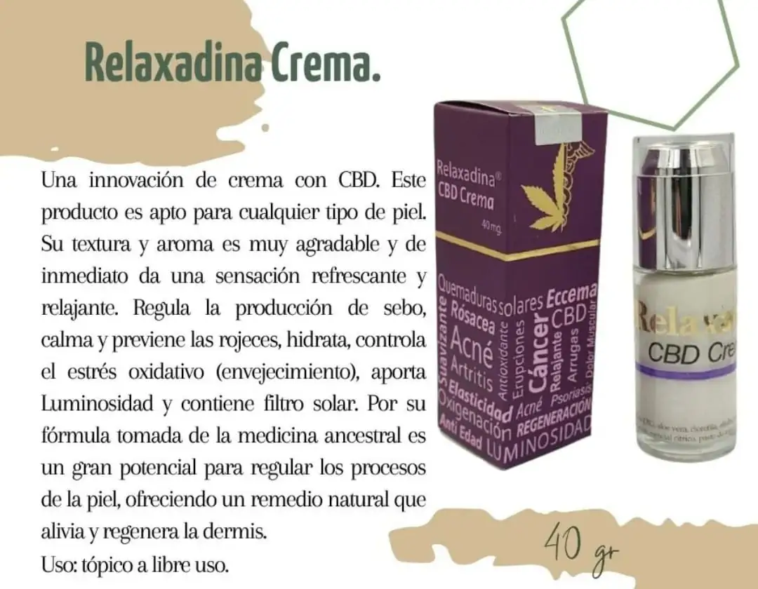 CBD Crema corporal y facial  3