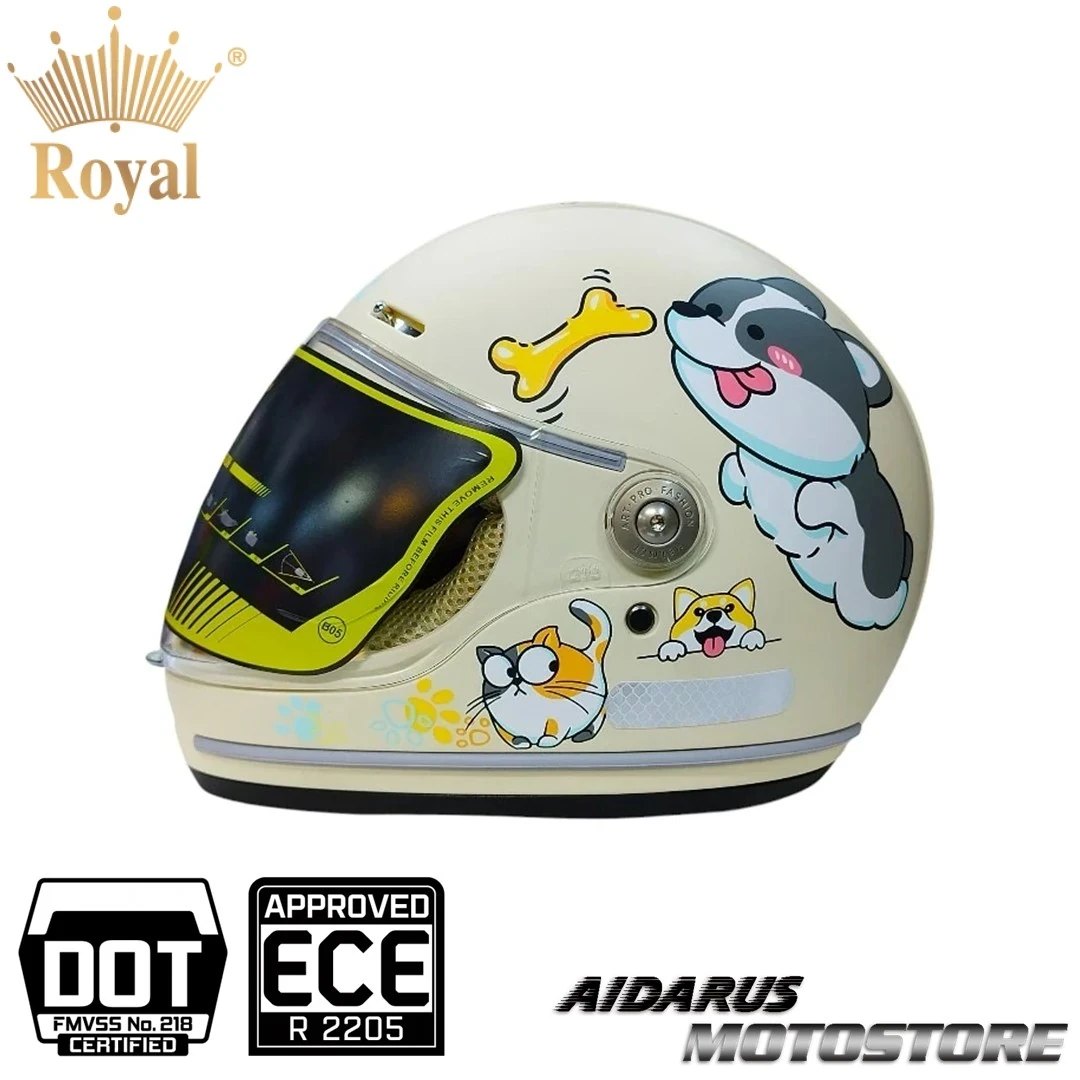 CASCO NIÑO UNISEX ROYAL DOG CAT MATE