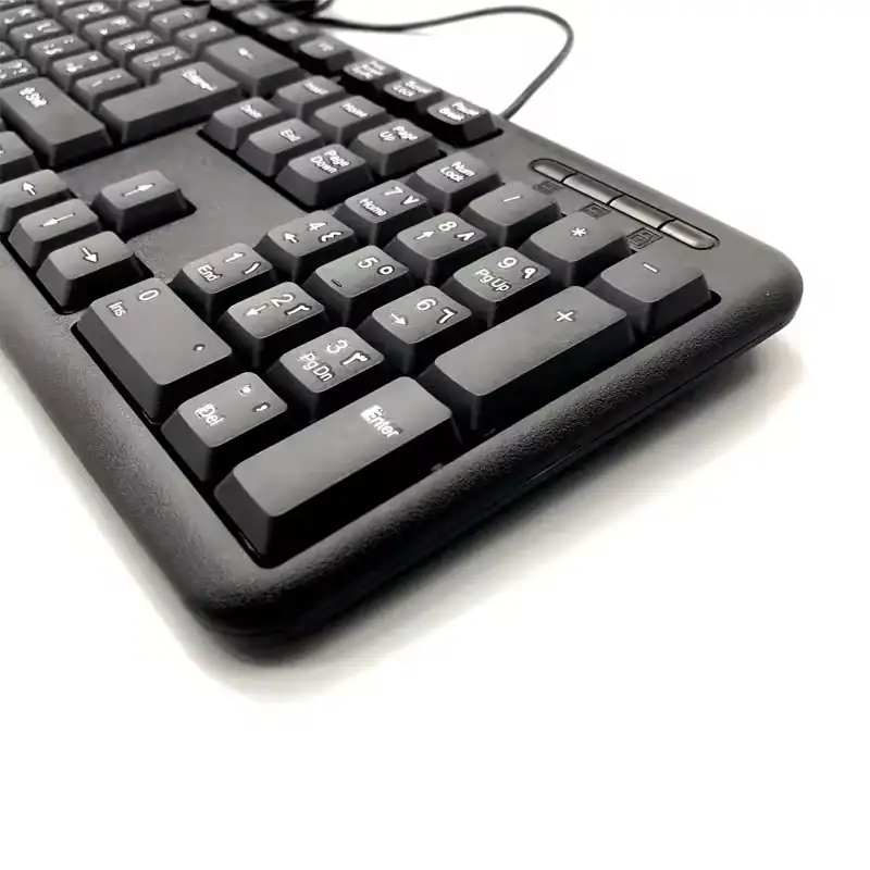 TECLADO USB MOD: KB502 NEGRO 2