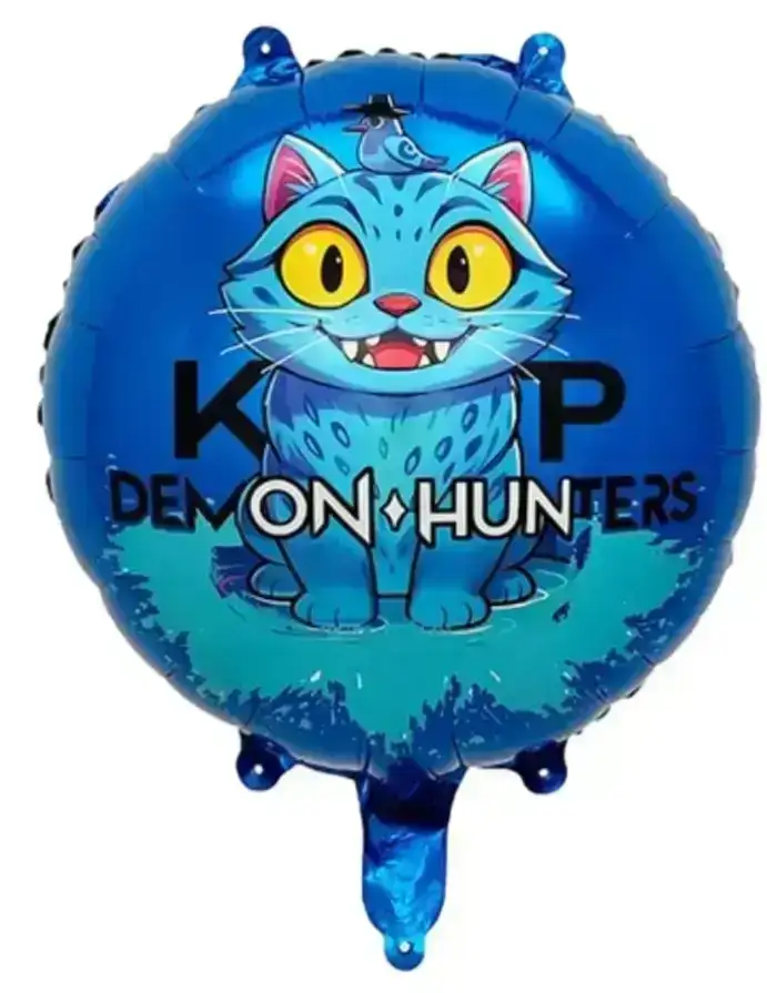 Globo metalizado redondo guerreras kpop  2
