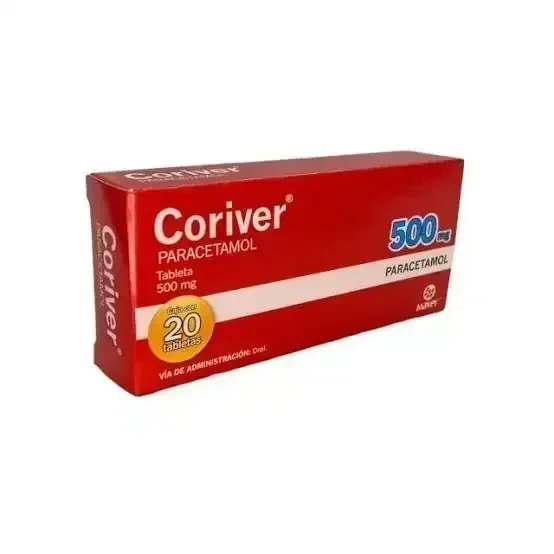 Coriver 500 mg paracetamol 