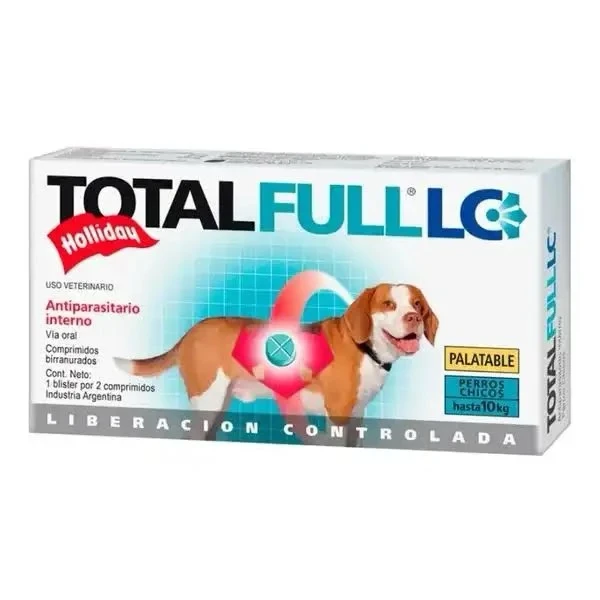 Comprimidos total full hasta 10kg 