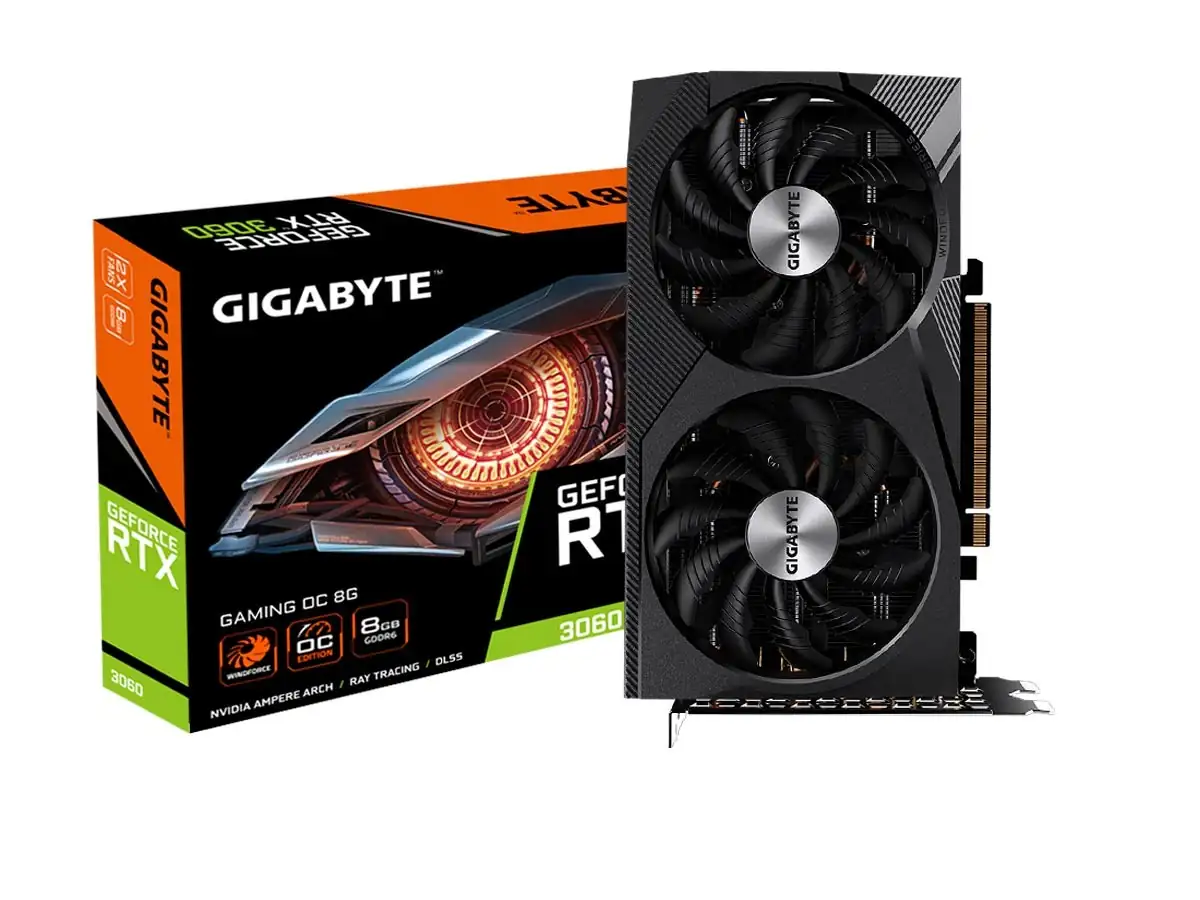 RTX 3060 8 GB Gigabyte