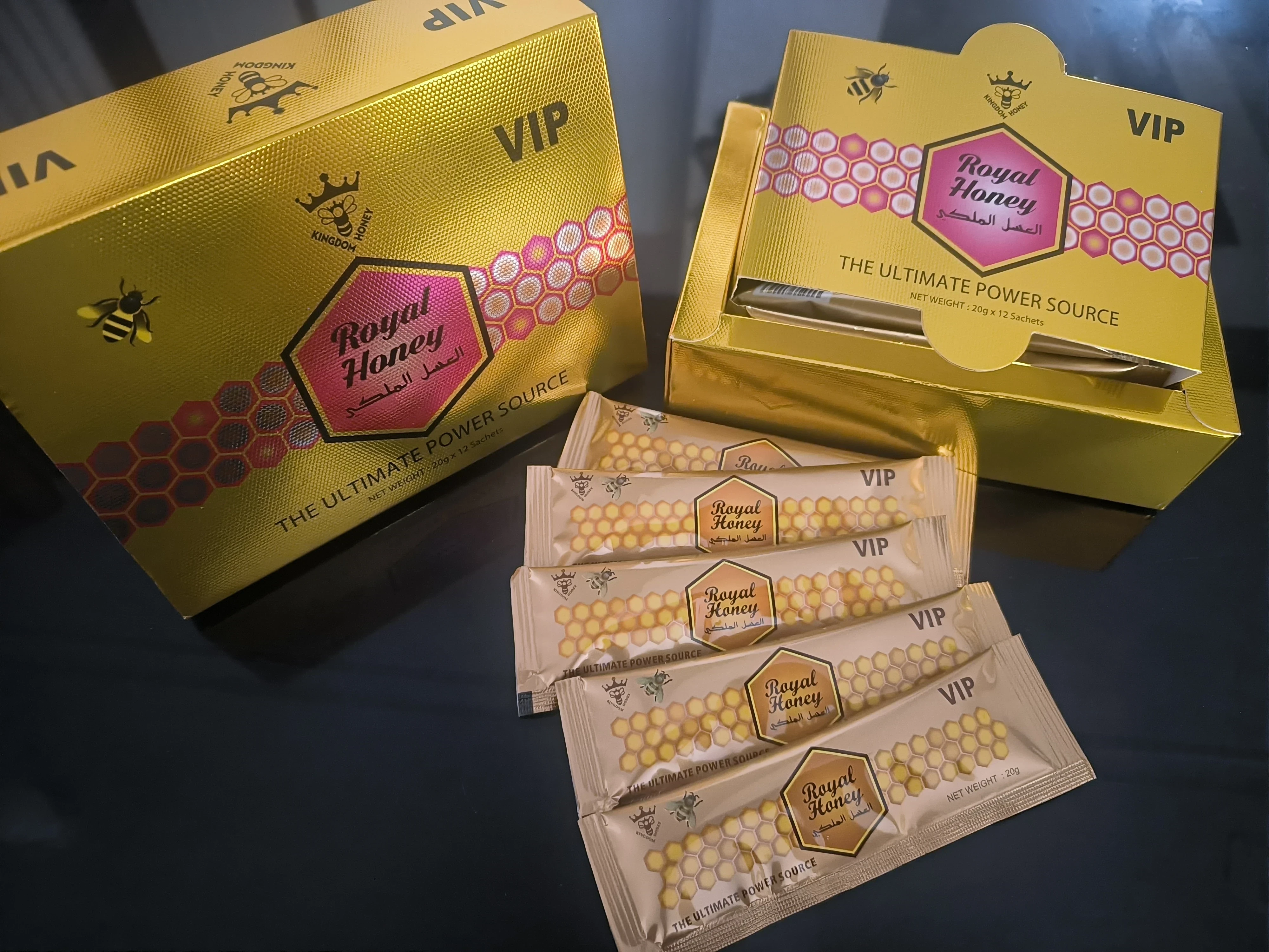 3 sobres de Miel Royal Honey
