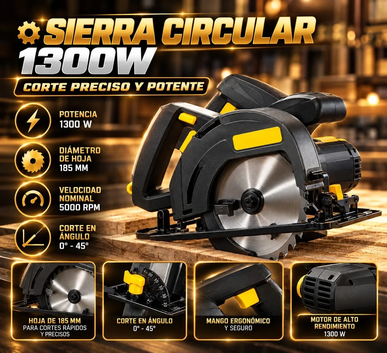 SIERRA CIRCULAR 1300 W