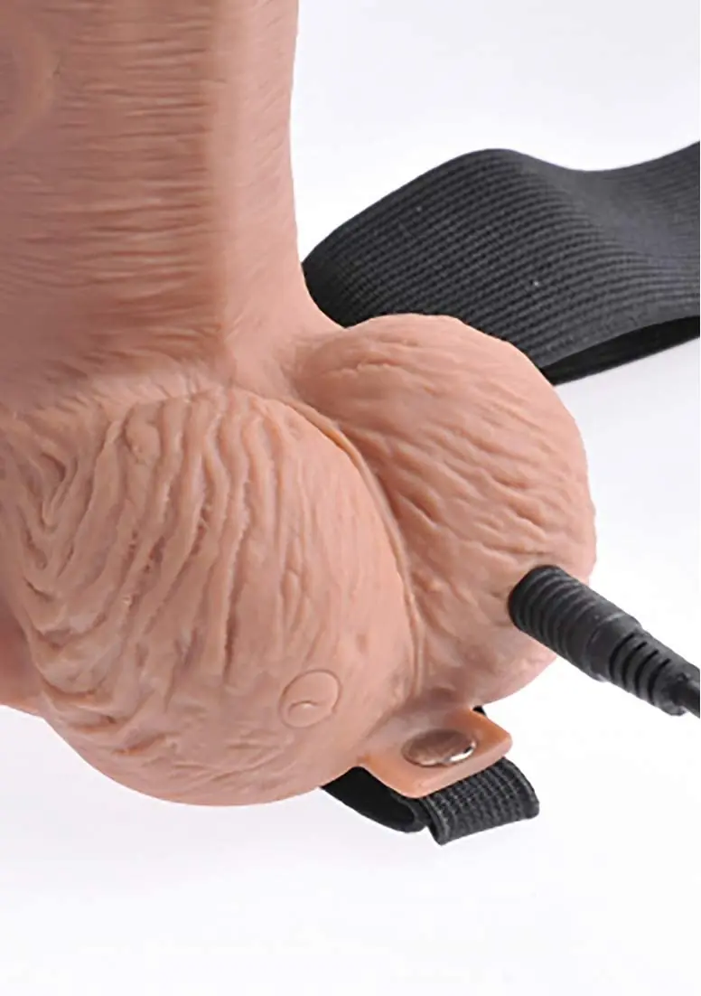 Fetish Fantasy Series 10″ Hollow strap-on- with remote 5