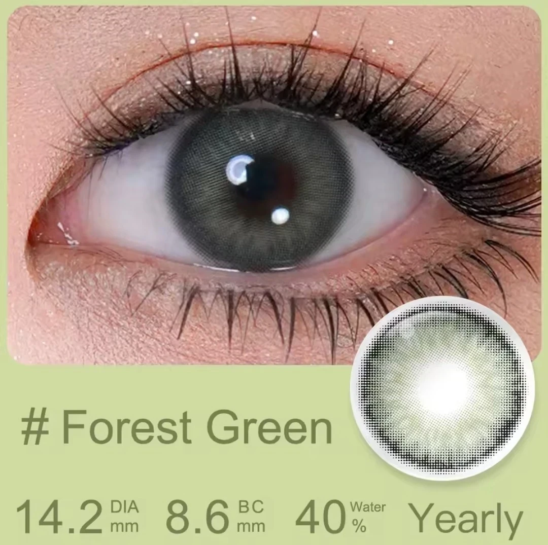 Lentes de contacto - Referencia: FOREST GREEN
