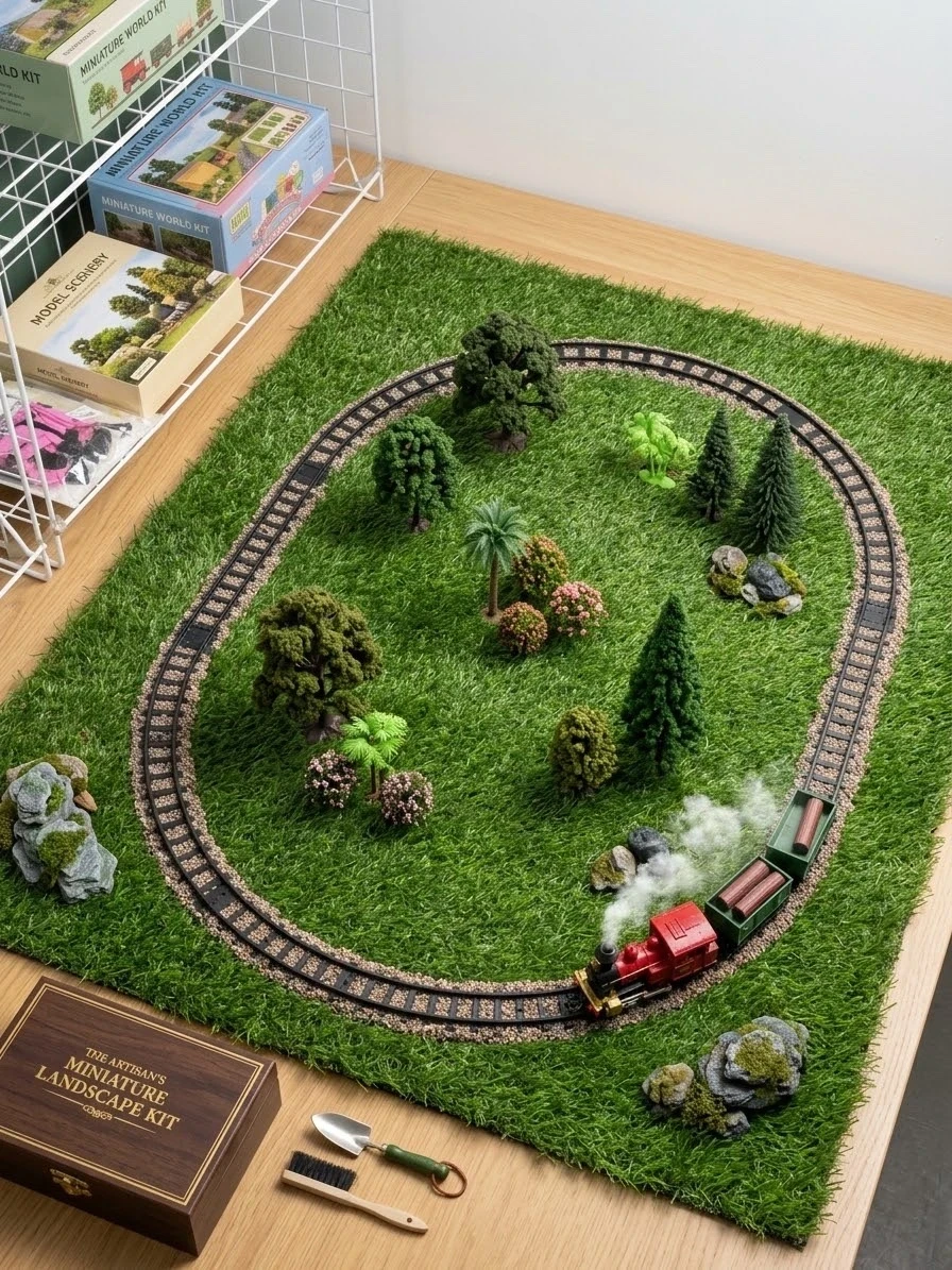 TREN MUSICAL JUMBO 24 piezas en total, con movimiento y humo 4