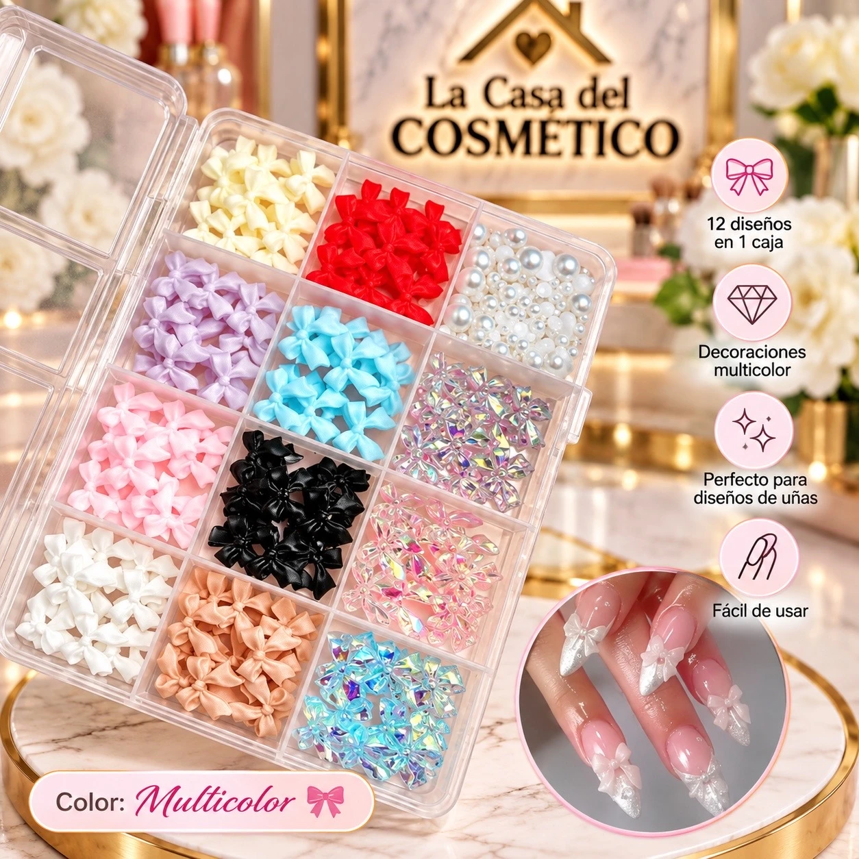 lumera set de decoracion encanto de lazos
