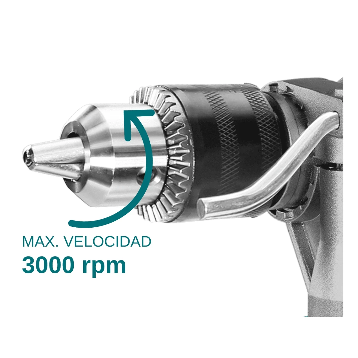 TG211166 Taladro percutor 1100w industrial total 3