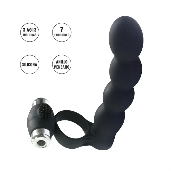 Sculptor : Dilatador Anal + Anillo pene Vibrador