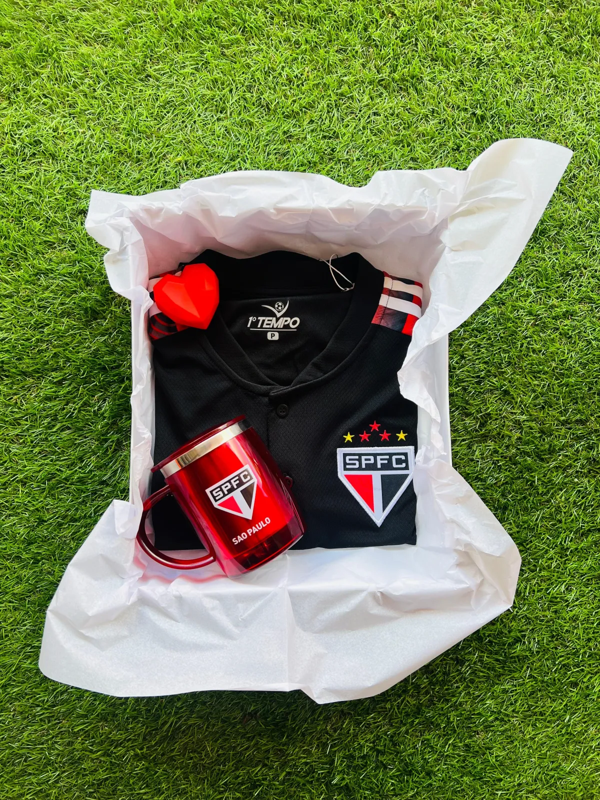 KIT CAMISA+CANECA TÉRMICA SÃO PAULO 