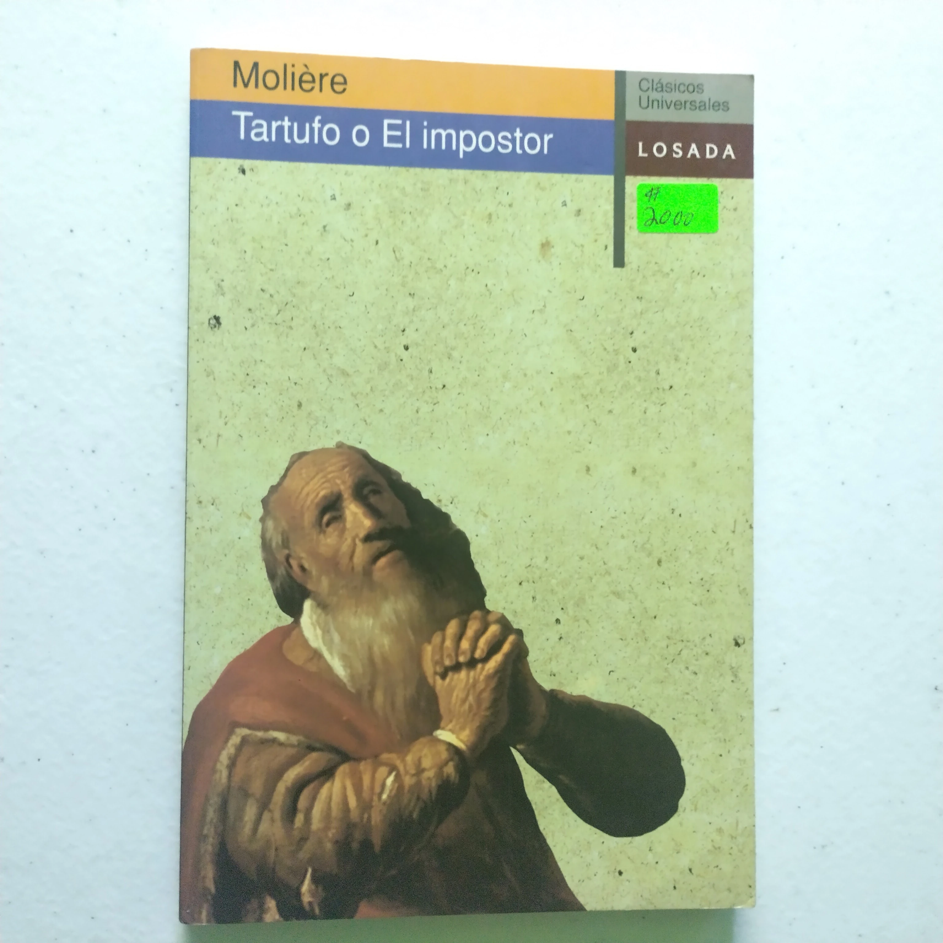 Tartufo o el impostor, Molière, usado 