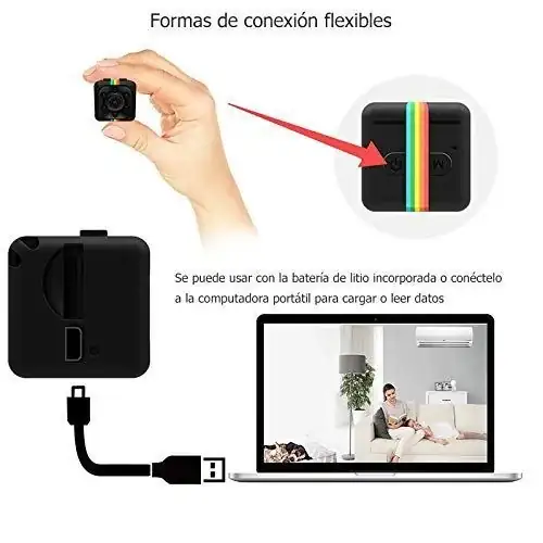 Mini Camara Full HD Detección De Movimiento  3