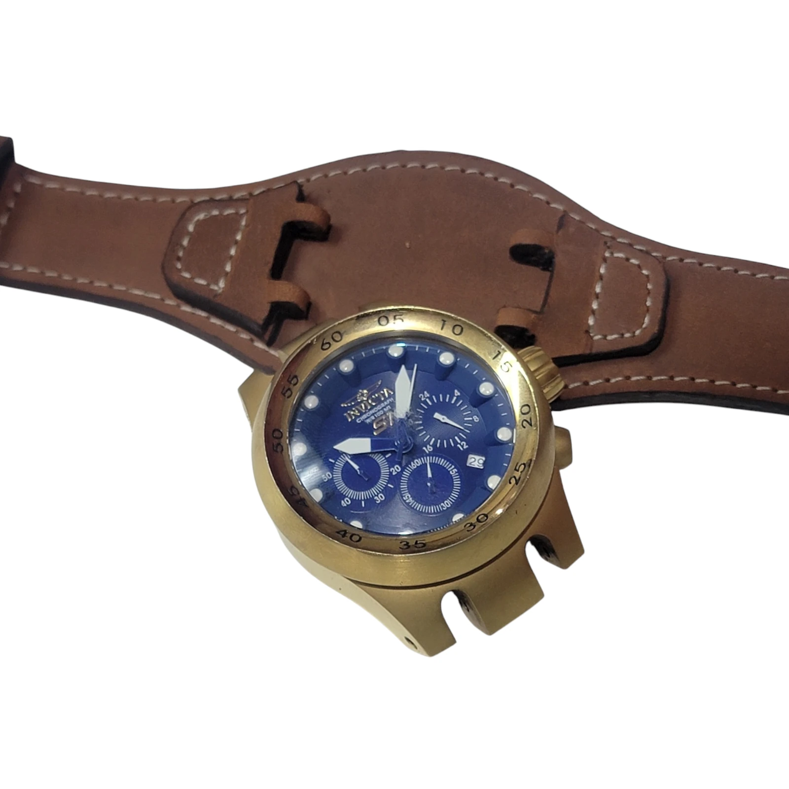 Brazalete cuero crazy invicta  5