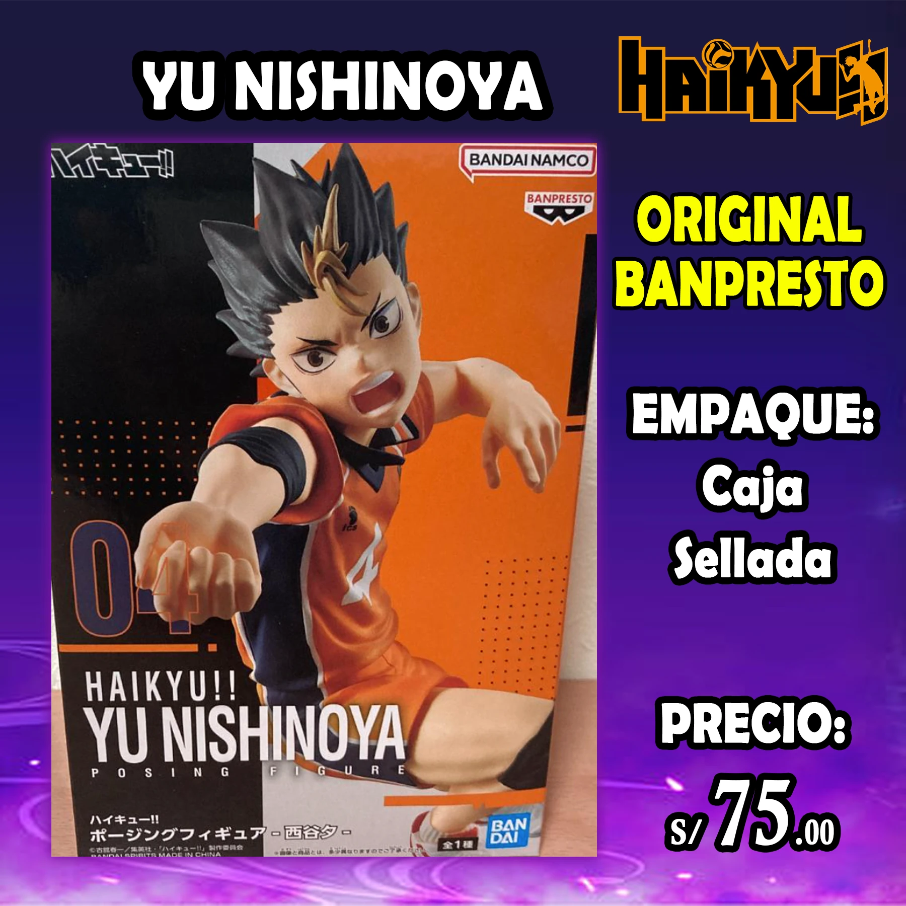 PRE VENTA - Yu Nishinoya