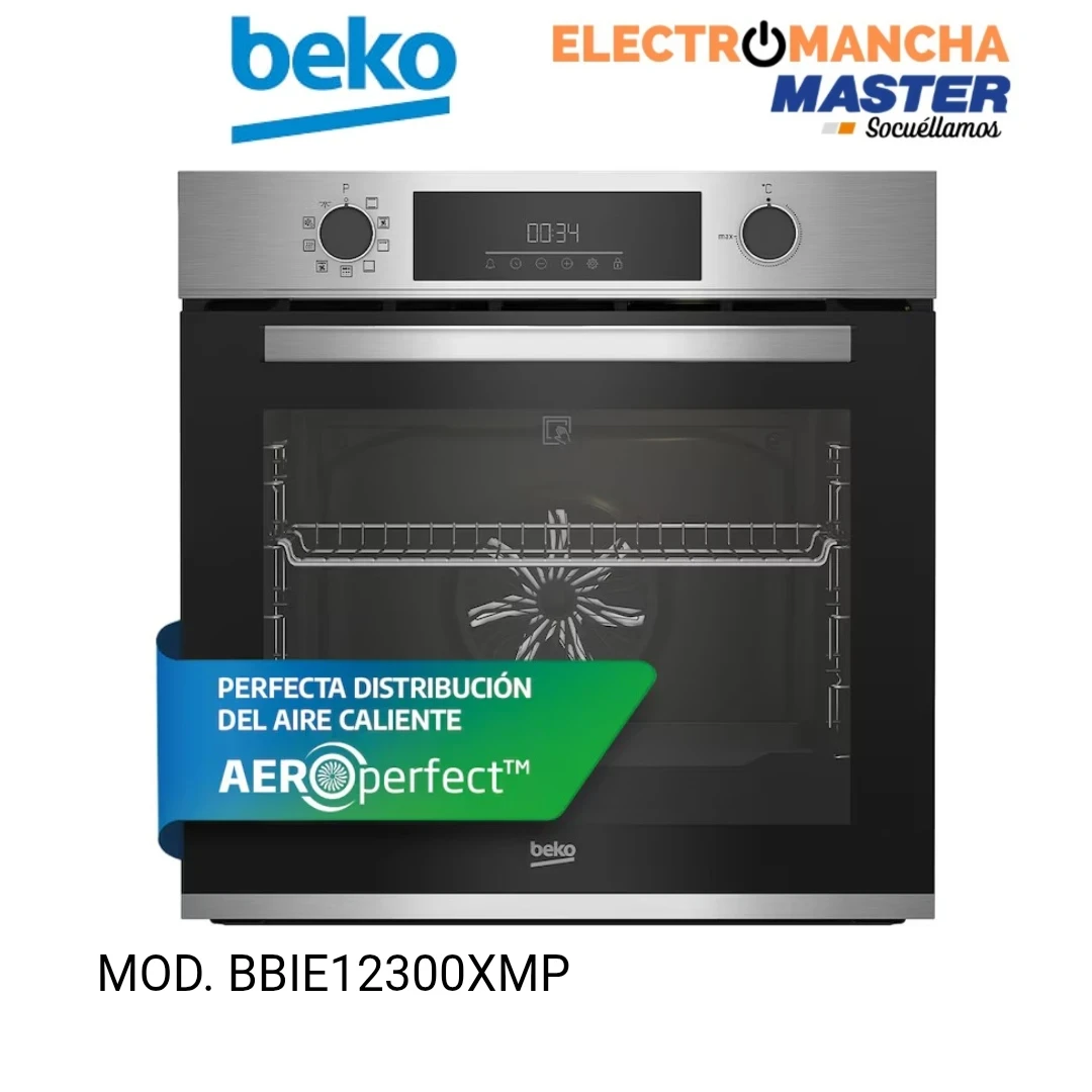 HORNO BEKO BBIE12300XMP MULTIF. PIROLITICO A INOX 3