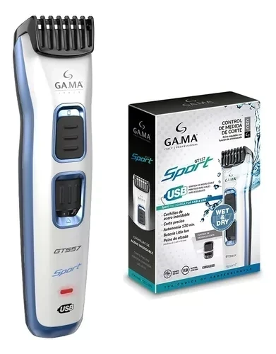 MÁQUINA DE CORTA PELO/BARBA GAMA SPORT WET&DRY