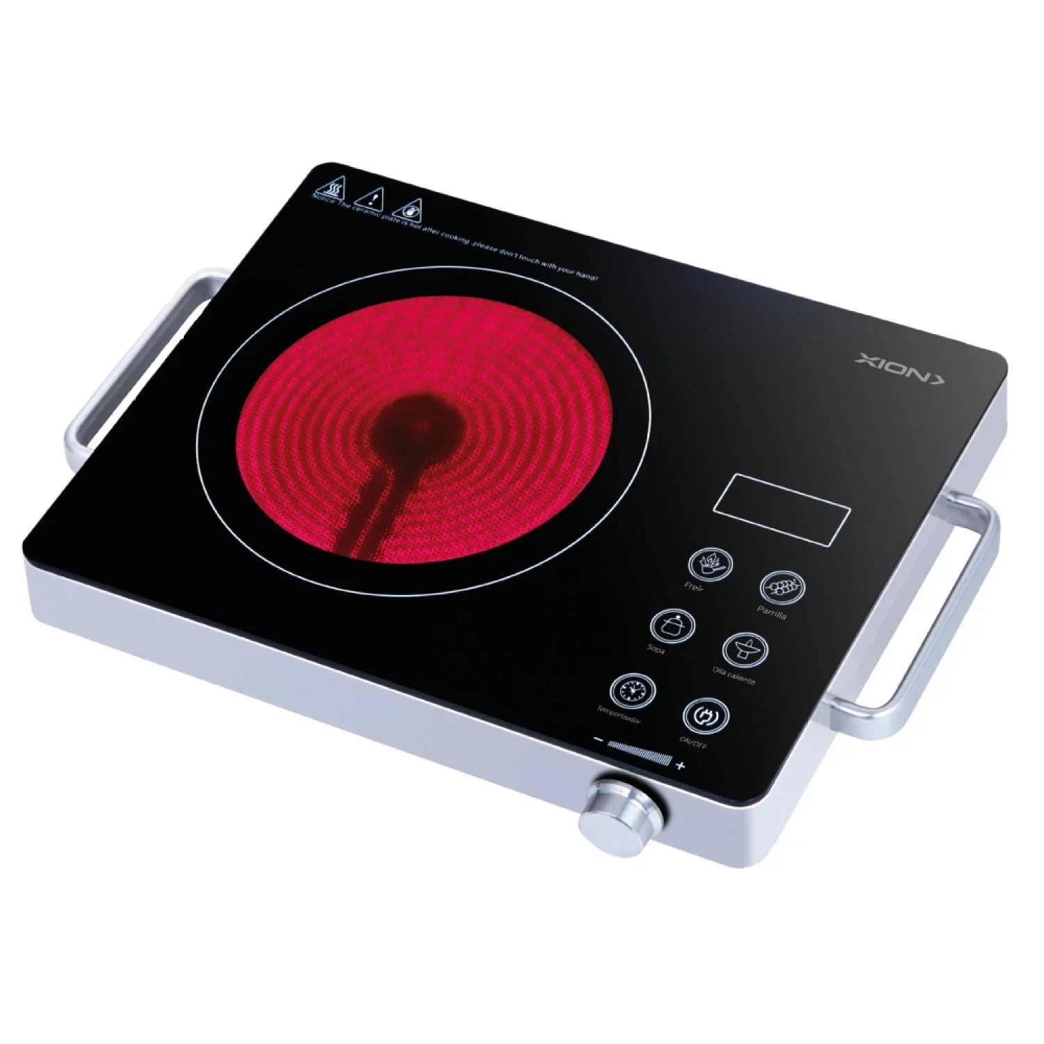 Anafe Electrico Vitrocerámico Portatil 1 Hornalla 𝙓𝙄𝙊𝙉