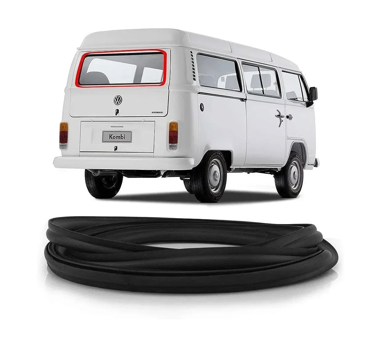 Goma vidrio trasero Kombi 1997-2005 163036