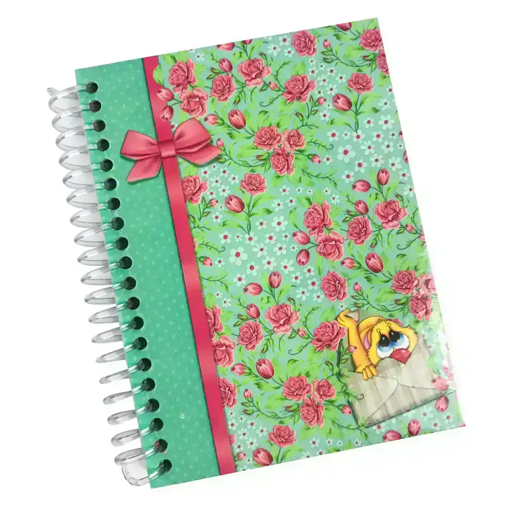Mini Agenda personalizada tapa blanda