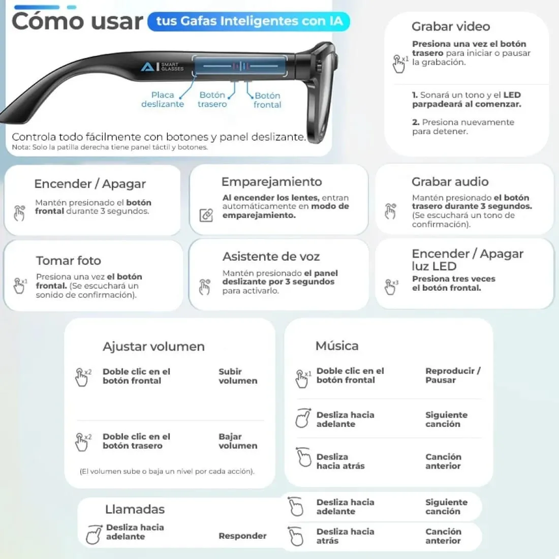 LENTES SMART CON INTELIGENCIA ARTIFICIAL  4