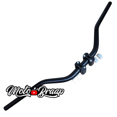 Negro manubrio Rizoma 78,5 cm con bases DT 125 - XTZ 150 - XTZ 125 - XTZ 250 - DR 150 - XR 150 - MRX 150 - TTR 150