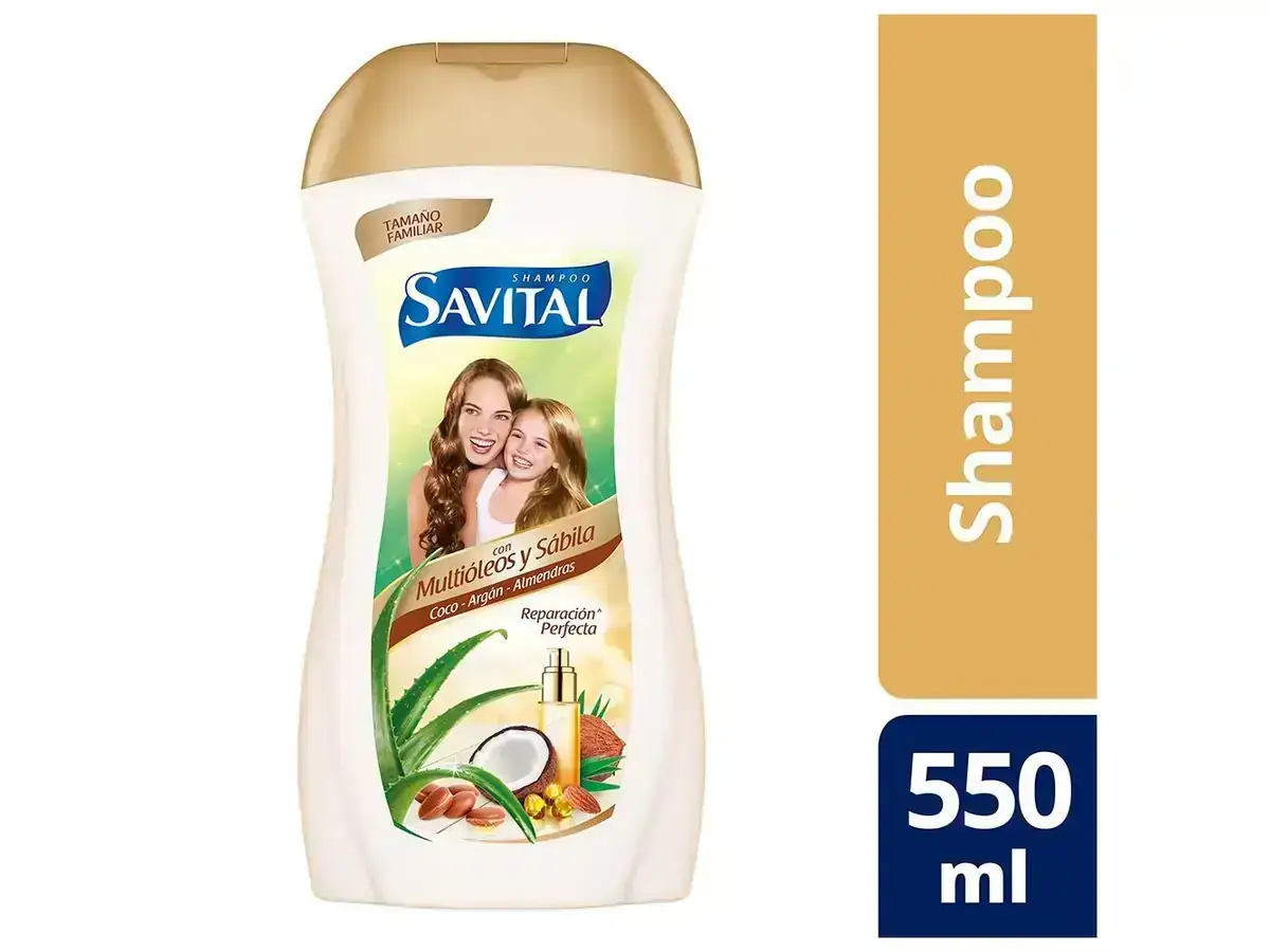 Shampoo Savital Multioleos x550ml