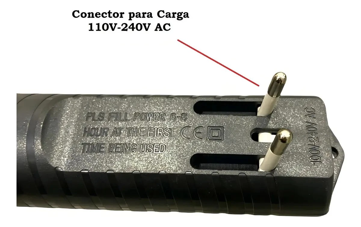Raqueta Electrica Mata Moscas Recargable 4