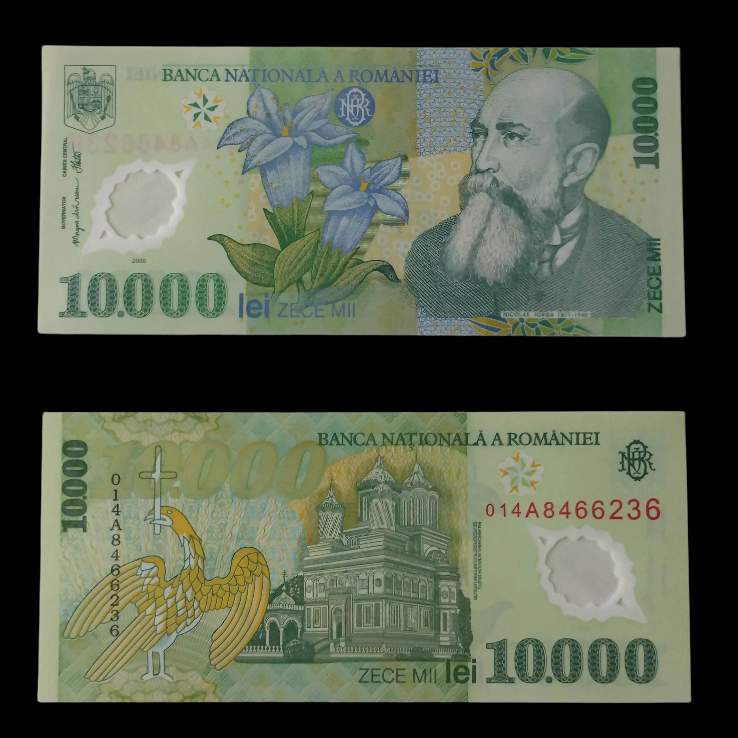 • Rumanía 10000 lei, UNC