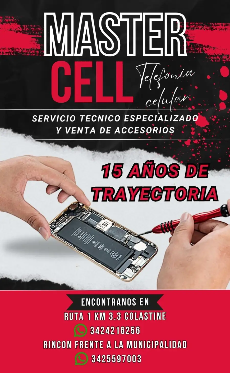 Consulta por la reparacion de tu celular