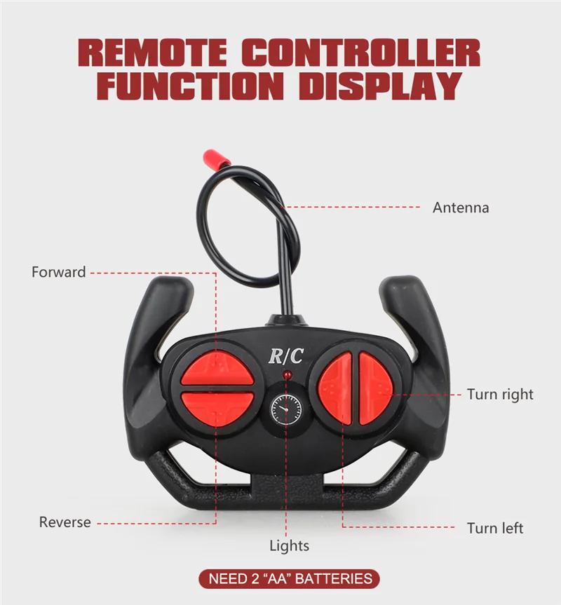 Carro Recargable Control Remoto  6