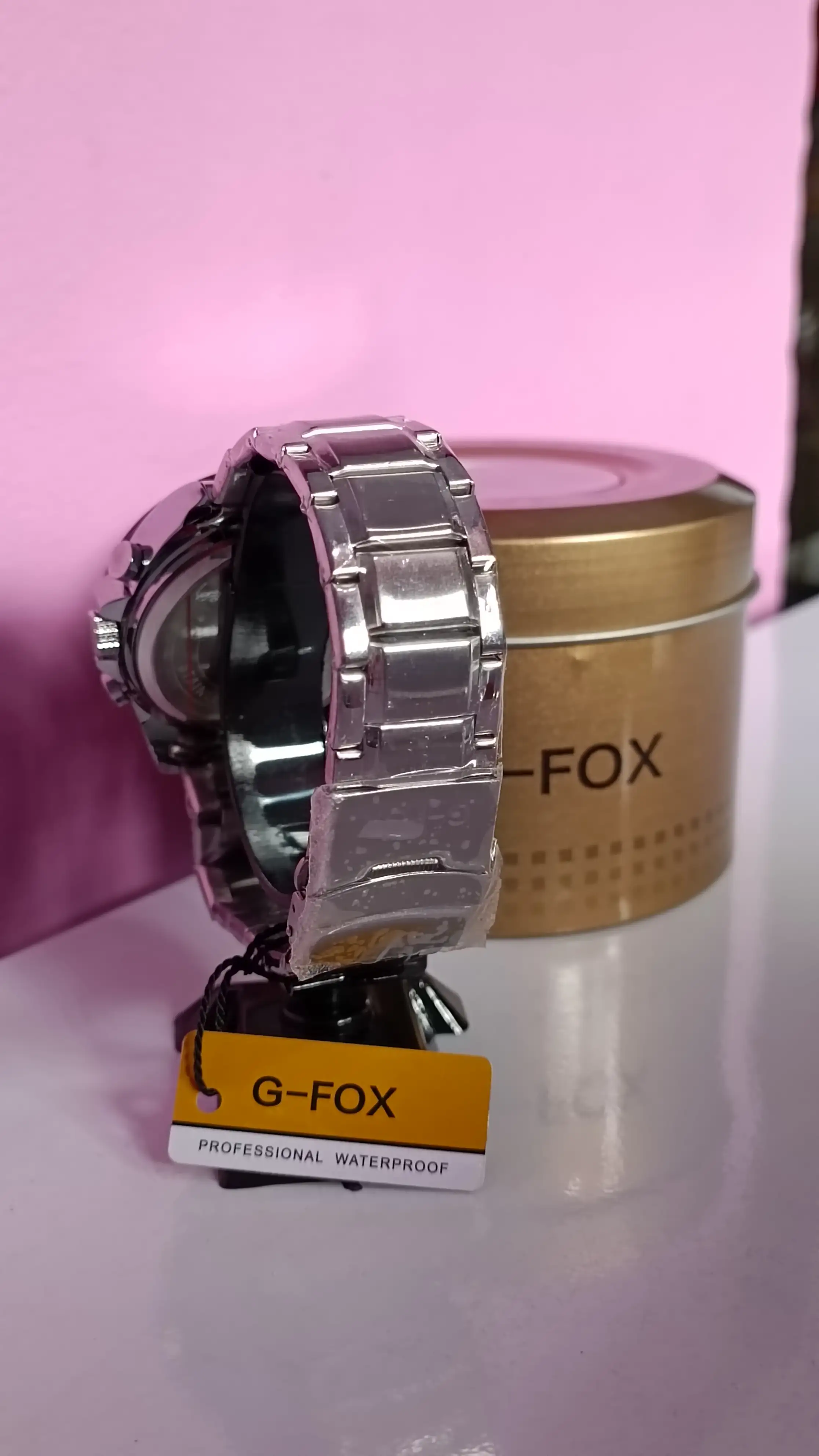 RELOJ HOMBRE ACERO PLATEADO  2