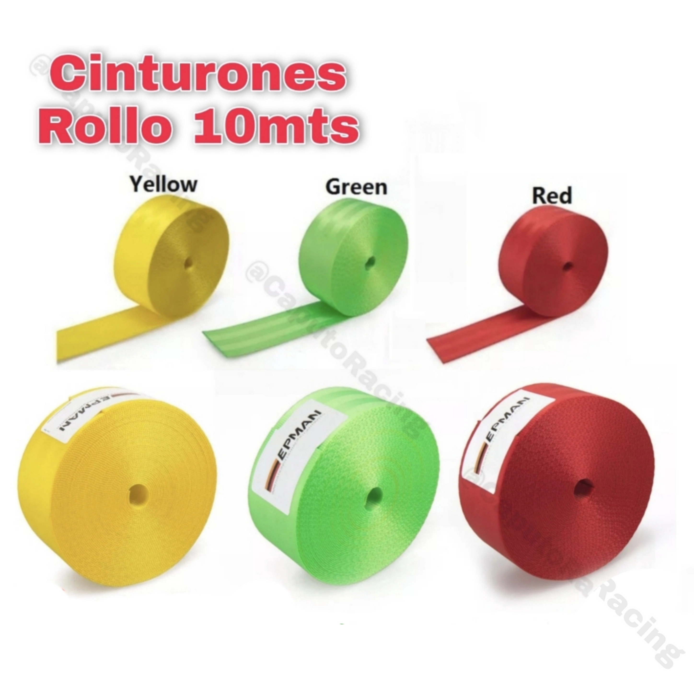 CINTURONES DE COLORES 